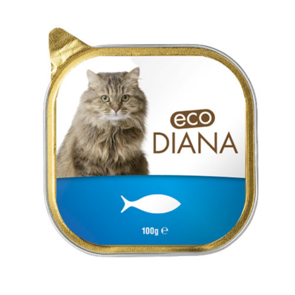 Eco DIANA riba pasteta za macke 100 g