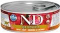 D.N&D Can Cat Quinoa Herring&Coconut 80g