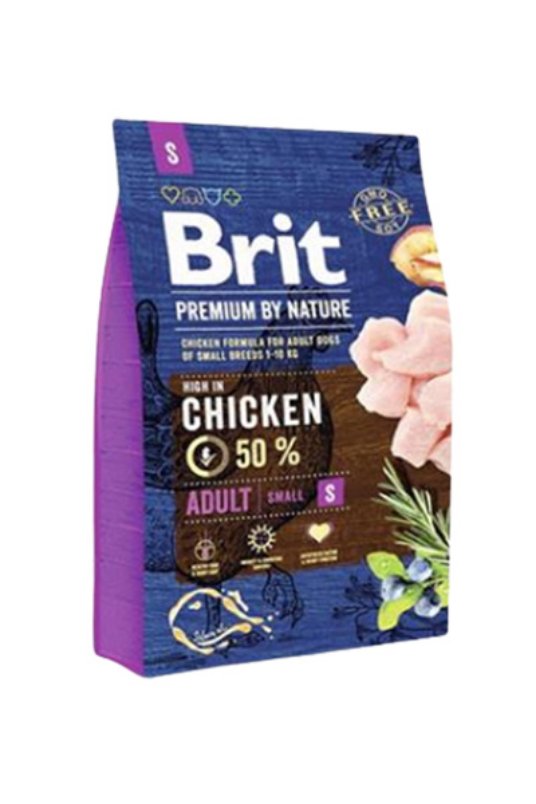 Brit Premium by Nature Adult S 3 kg