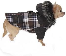 D.Jakna Tartan plava 50cm