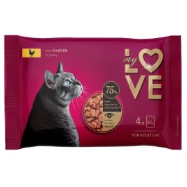My Love sos za macke piletina 4x85g