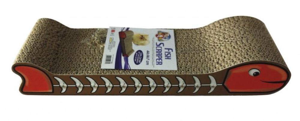 Grebalica Fish sa catnip 44cm