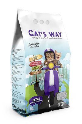 Cats Way Lavender posip za macke 10l