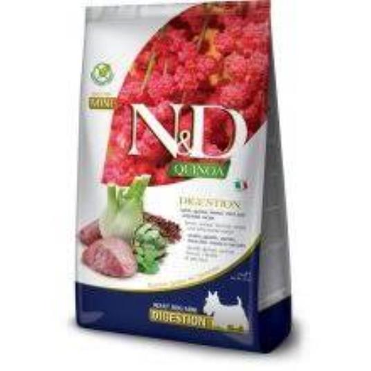 N&D Quinoa Digestion Lamb&Fennel Mini 2,5kg