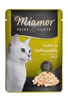 Miamor Feine Filets piletina I zivina u zeleu, sos za macke 100g