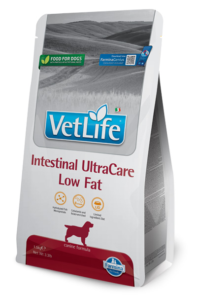 VL ND Dog Intestinal Ultracare Low Fat 1,5kg