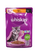 Whiskas kesice,izbor zivine Junior 85g