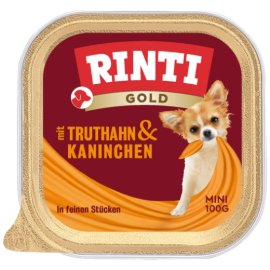 Rinti Gold Mini curetina i zecetina, pasteta za pse 100g