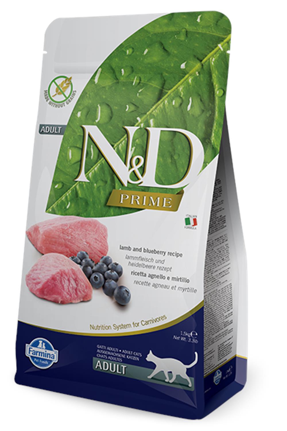 N&D Prime Cat Lamb&Blueberry