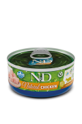 N&D Can Cat Natural Chicken 70g
