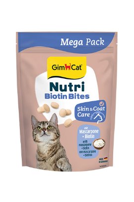 Gimcat Nutri Biotin maskarpone, poslastica za macke 425g