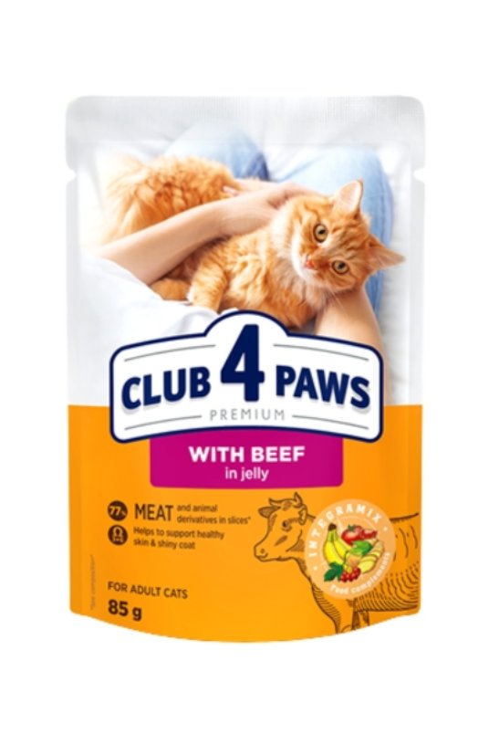 C4P sos za macke govedina u zeleu 85g