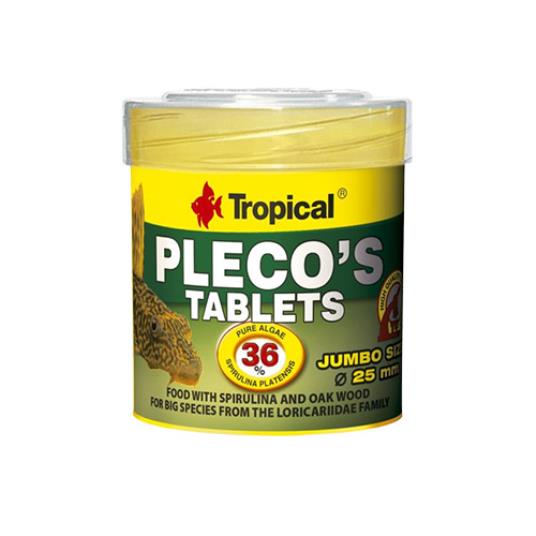 PLECOS Hrana za plekostomuse i slicne vrste riba u obliku tableta  50 ml - 30 g oko 11 kom