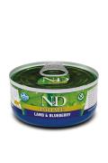 N&D Can Cat Prime Lamb&Blueberry 70g
