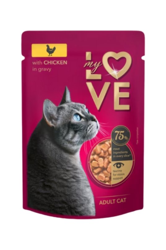 My Love sos za macke piletina 85g