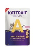 KATTOVIT Vital Care Anti Hairball   sos za macke losos 85g