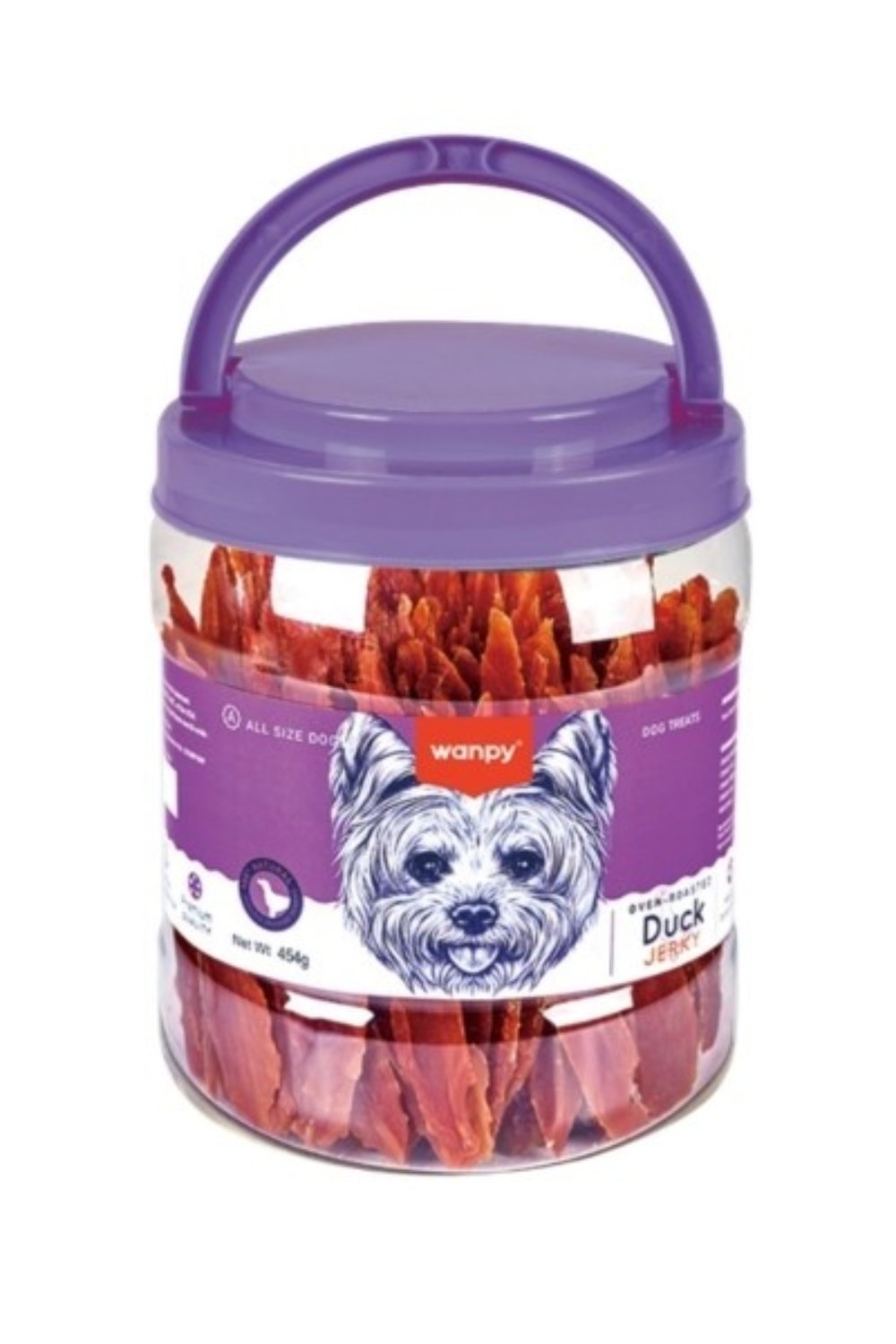 Wanpy Jerky poslastica za pse, pacetina 454 g