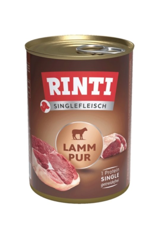 Rinti Singlefleisch Pur jagnjetina, konzerva za pse 400g