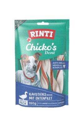 Rinti Chicko Dent M   pletenica za zvakanje sa pacetinom 150 g