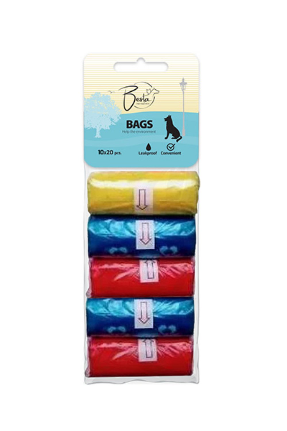 Besta higijenske kesice regular mix 10x20 kom - Besta - Premium Pet