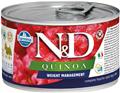 N&D Can Dog Quinoa Mini Weight Management 140g