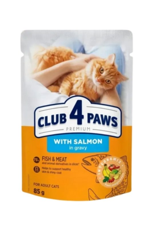 C4P sos za macke losos 85g