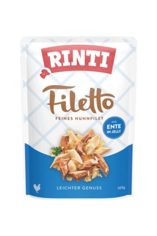 Rinti Filetto piletina i pacetina u zeleu, sos za pse 100g
