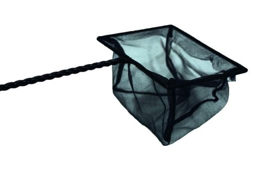 Crna mrezica za ribe 25 cm