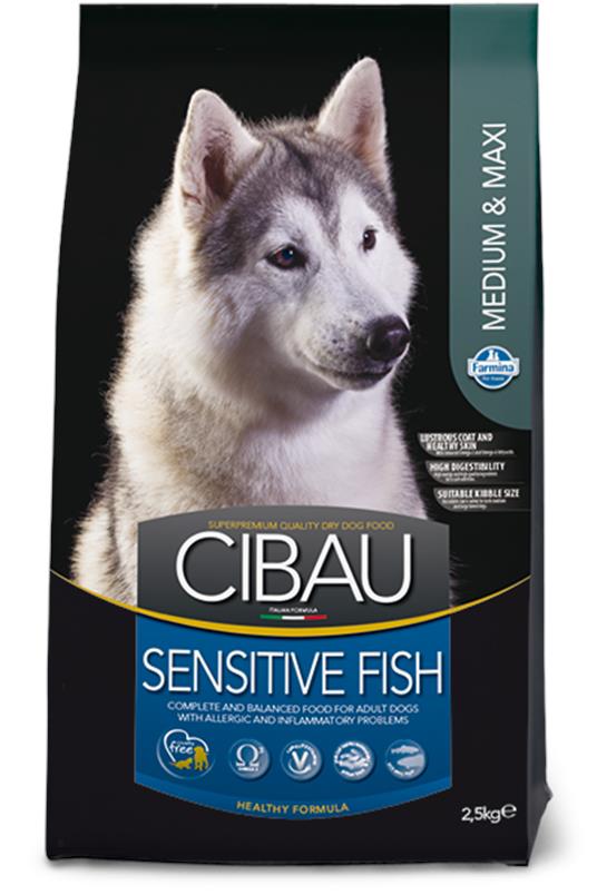 CIBAU Fish Med&Maxi Sensitive 2,5kg