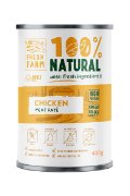 Fresh Farm pasteta za pse piletina 400 g