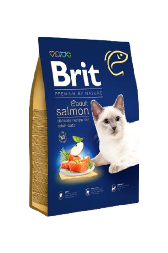 Brit Premium by Nature hrana za macke   losos 8kg