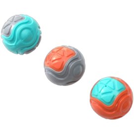 Besta igracka za pse loptica Relief 7,5cm mix boja