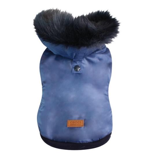 D.Jakna Fluffy blue 45