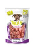 Wanpy  Truly Mini srca, piletina i riba - poslastica za pse 90g