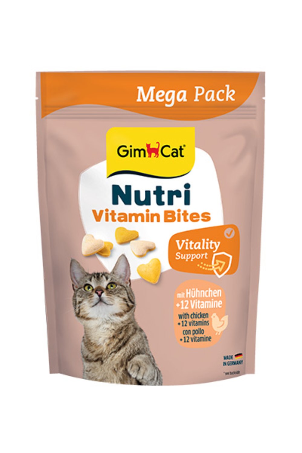 Gimcat Nutri Vitamin piletina, poslastica za macke 425g