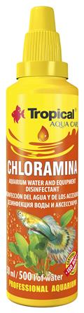 CHLORAMINA SREDSTVO ZA DEZINFEKCIJU OPREME U AKVARISTICI 50 ML