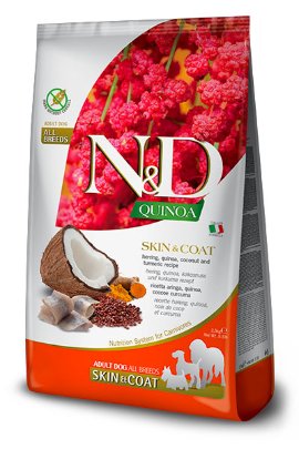 D.N&D Quinoa Skin&Coat Herring&Coconut 2,5kg