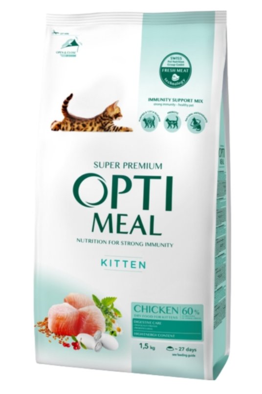 Optimeal hrana za macice piletina 1.5kg