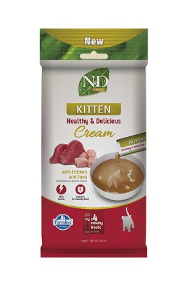 N&D Prime kremasta poslastica za macice, piletina i tuna 60 g