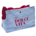 Torba Dolcevita plava 40x30x20cm