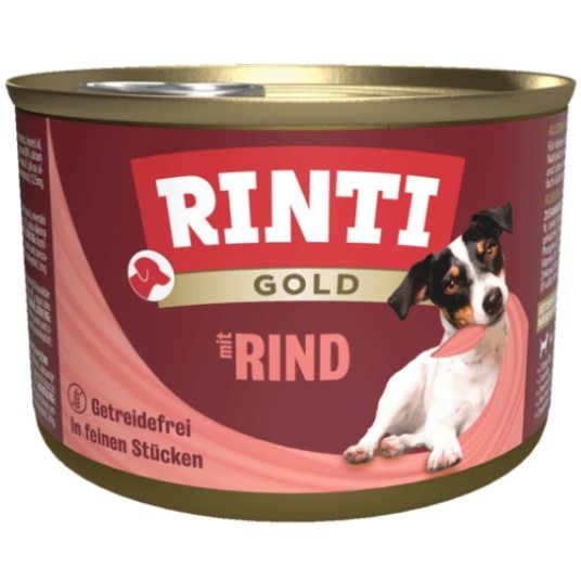 D.Rinti Gold govedina, konzerva za pse 185g