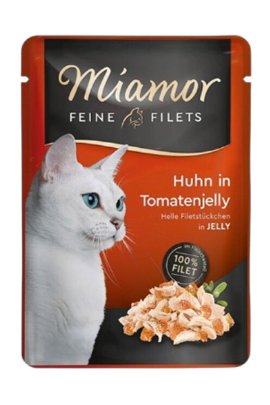 Miamor Feine Filets piletina u paradajz zeleu, sos za macke 100g