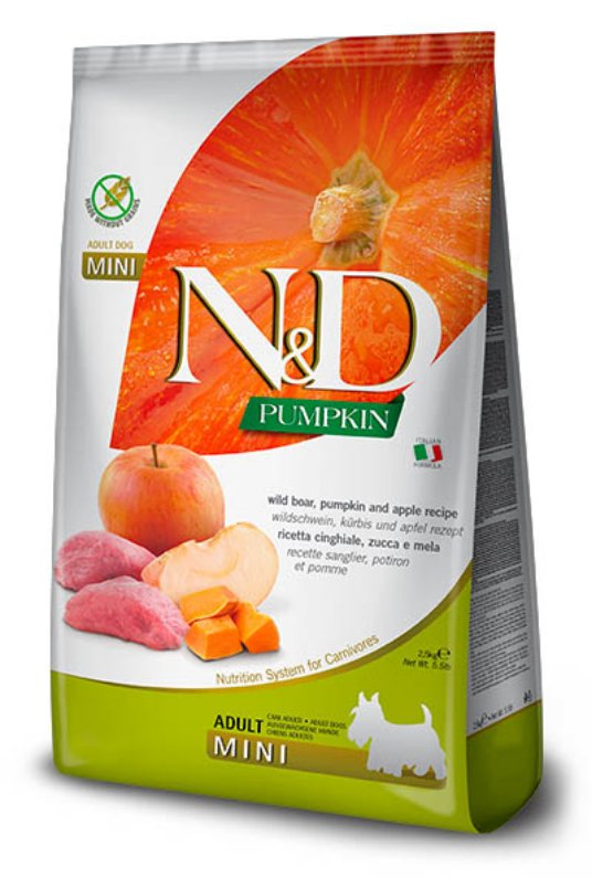 N&D Pumpkin Boar&Apple Mini 800g