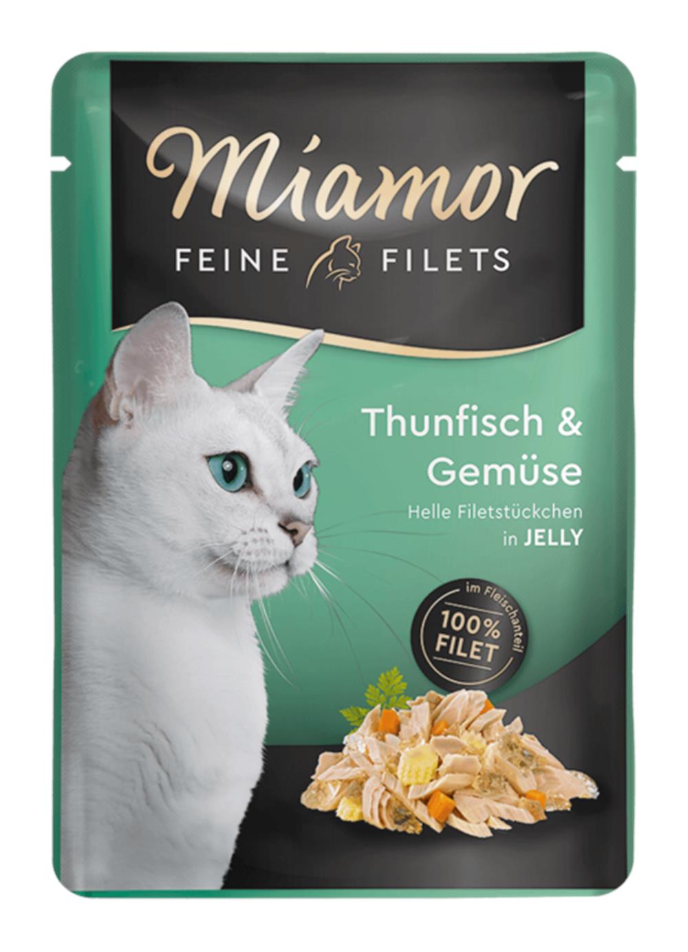 Miamor Feine Filets tuna i povrce, sos za macke 100 g