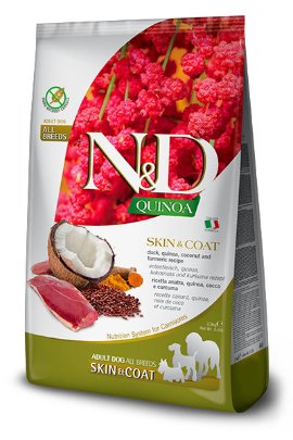 D.N&D Quinoa Skin&Coat Duck&Coconut 2,5kg