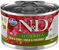 N&D Can Dog Quinoa Mini Duck&Coconut 140g