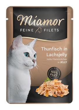 Miamor Feine Filets tuna i losos u zeleu, sos za macke 100g