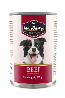 Mr. Barkey govedina, komadici u sosu 415g g konzerva za pse