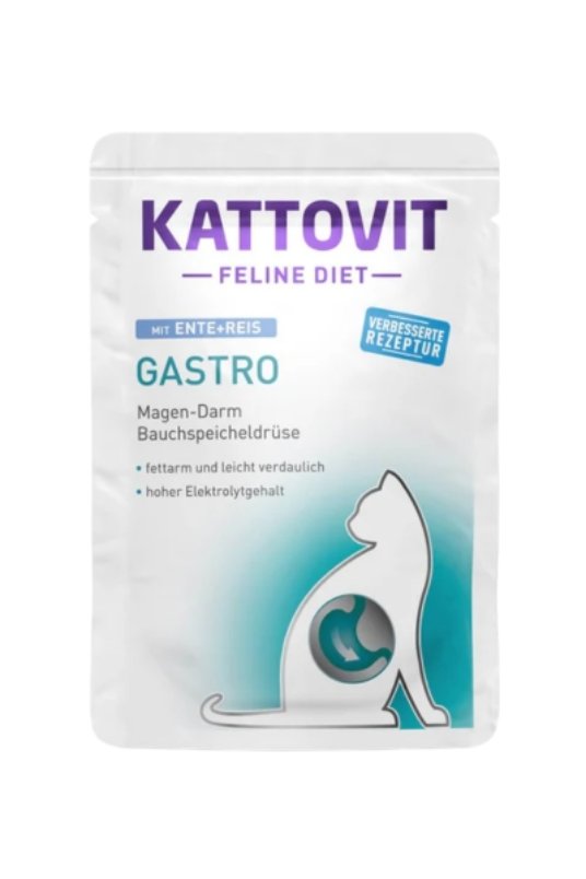 Kattovit Gastro pacetina i pirinac, sos za macke 85g