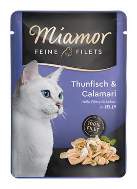 Miamor Feine Filets tuna i kalamari, sos za macke 100 g